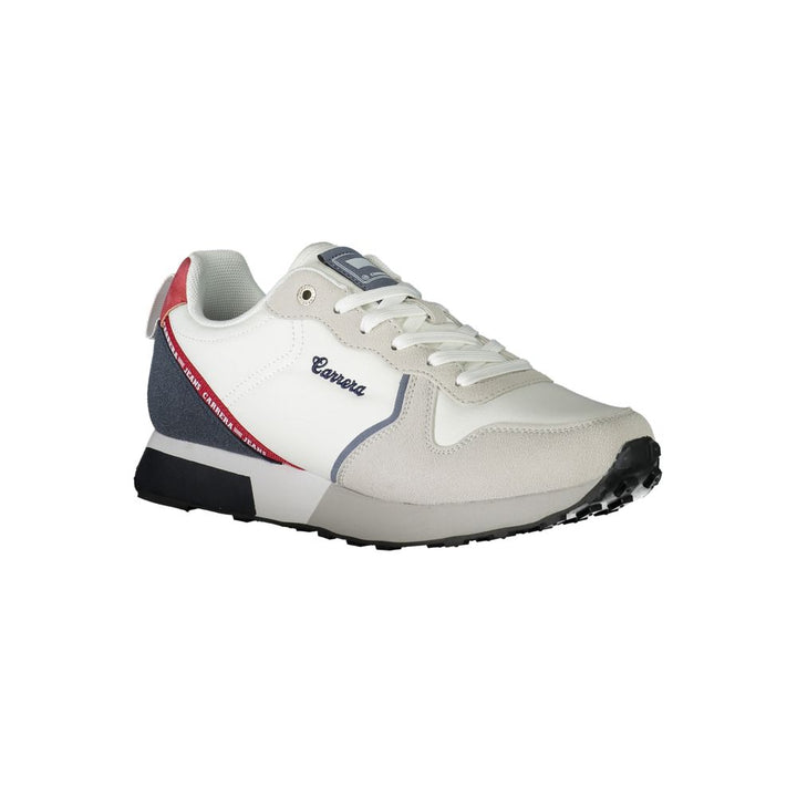 Carrera White Polyester Sneaker