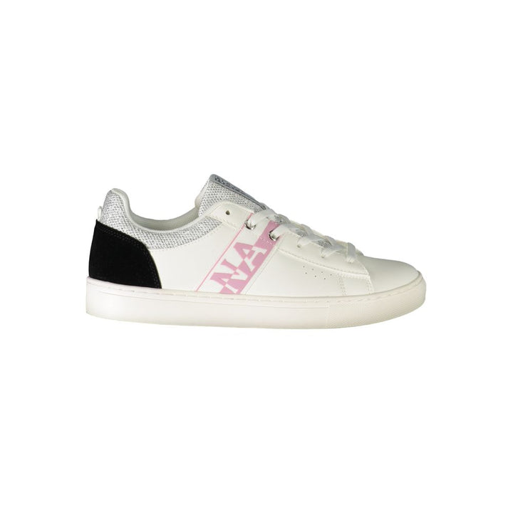 Napapijri White Polyester Sneaker