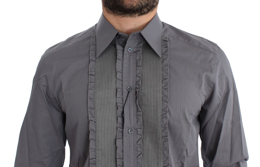 Dolce & Gabbana Elegant Slim Fit Cotton Dress Shirt