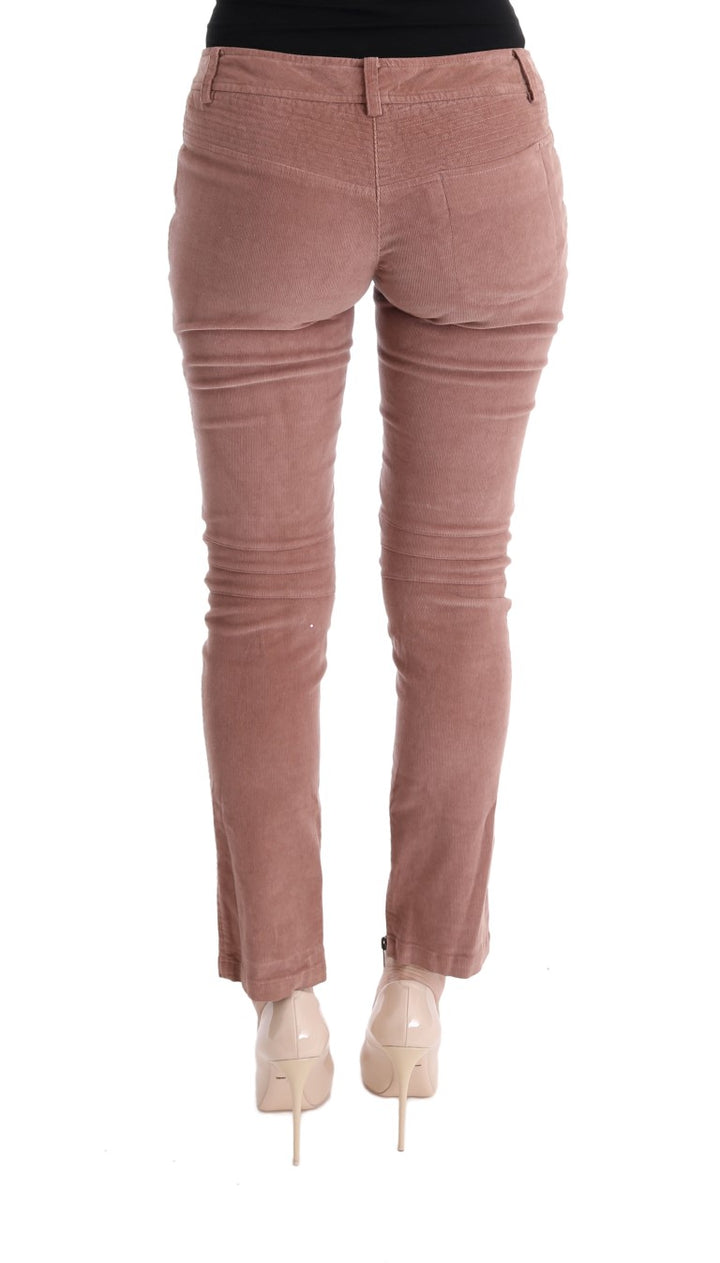 Ermanno Scervino Chic Brown Capri Cropped Pants for Elegant Evenings