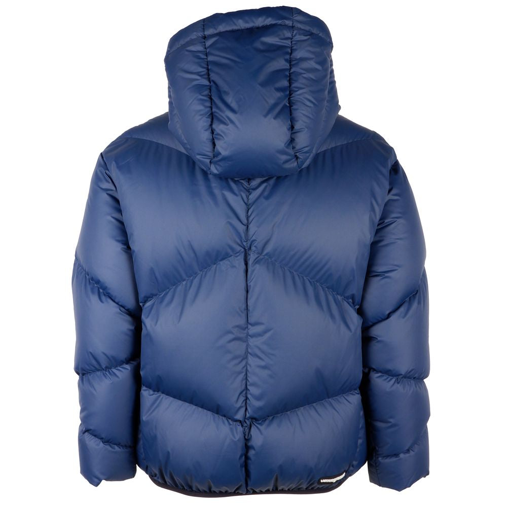 Centogrammi Elegant Blue Feather Down Jacket