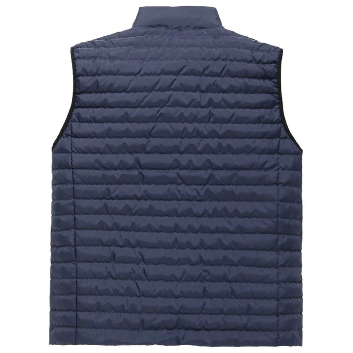 Refrigiwear Elegant Men's Down Vest in Sumptuous Blue