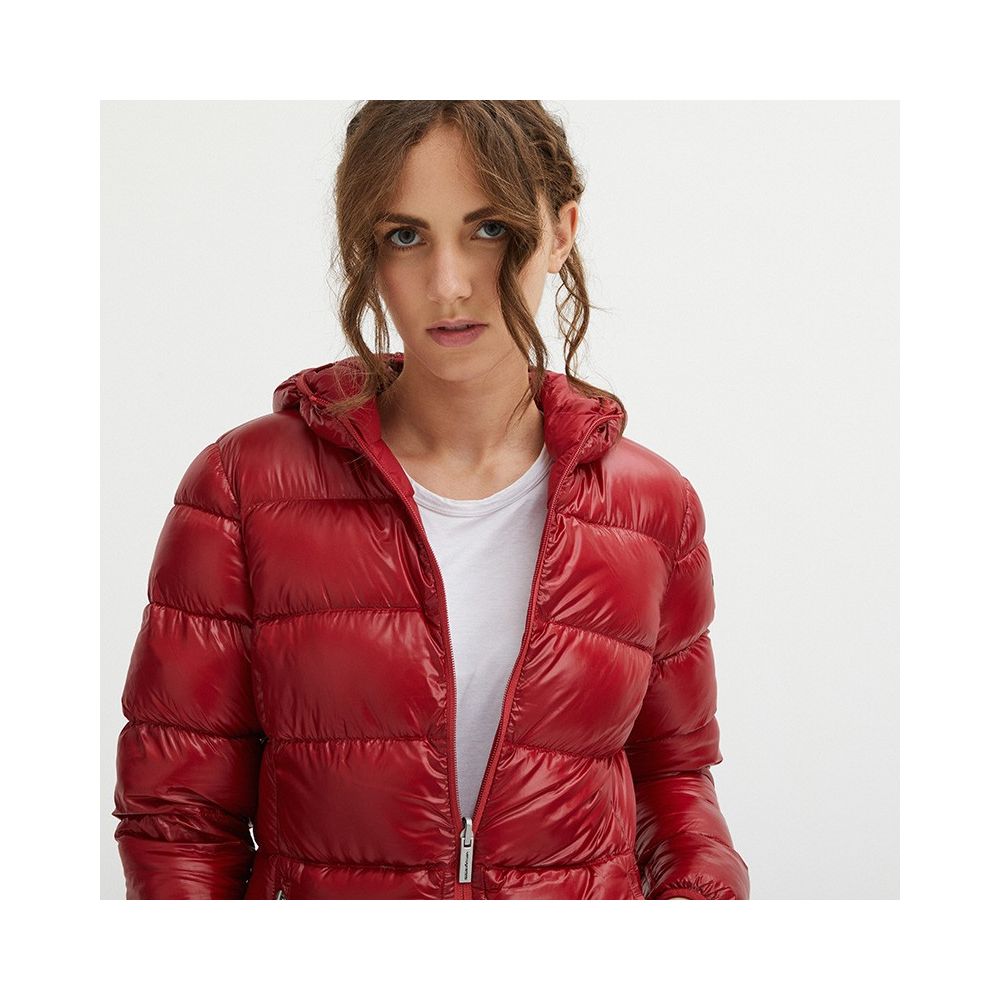 Centogrammi Red Nylon Women Jacket