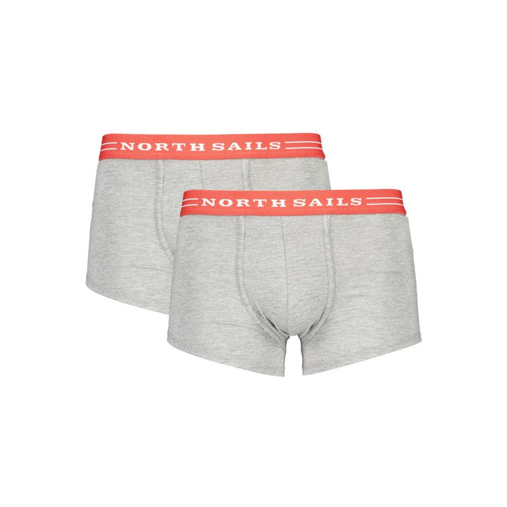 North Sails Gray Cotton Underwear