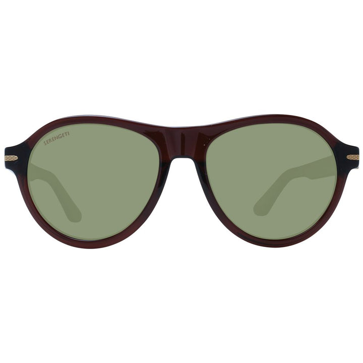 Serengeti Brown Men Sunglasses