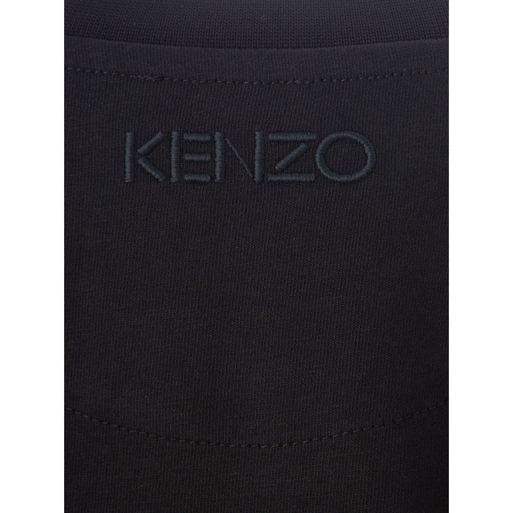 Elegant Black Cotton Kenzo Tee for Women