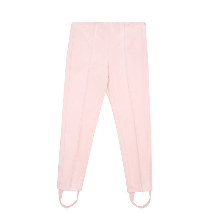 Lardini Elegant Pink Viscose Pants for Chic Style