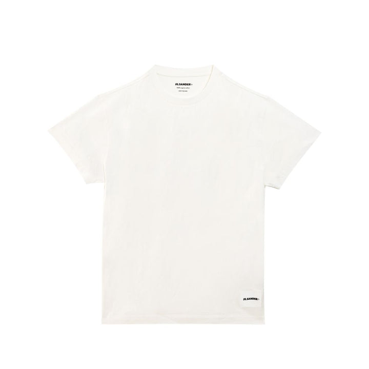 Jil Sander White Cotton Organic T-Shirt