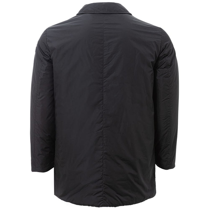 Peuterey Sleek Black Polyamide Men's Jacket