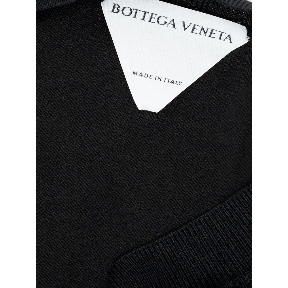 Bottega Veneta Black Cashmere Tops & T-Shirt