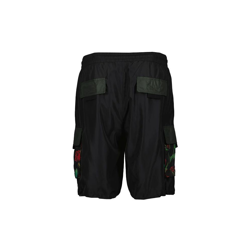 Dolce & Gabbana Black Polyester Short