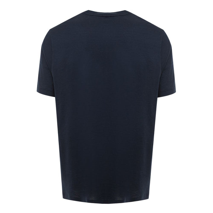 Brioni Blue Cotton T-Shirt