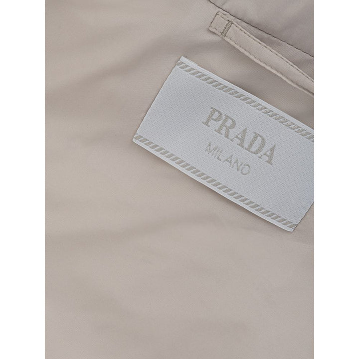 Prada Gray Polyester Jacket