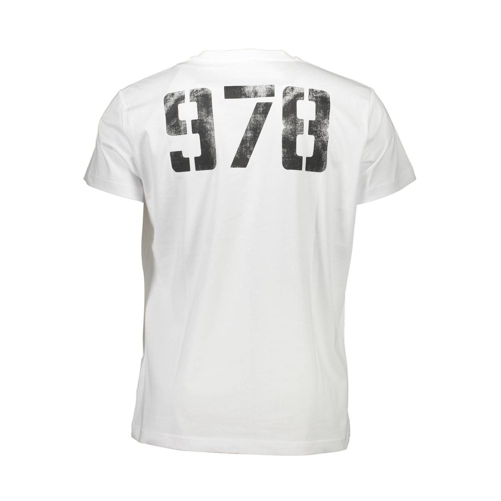 Diesel White Cotton Men T-Shirt