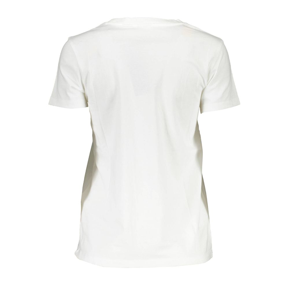 Levi's White Cotton Women Tee