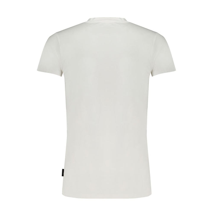 Gaudi White Cotton T-Shirt