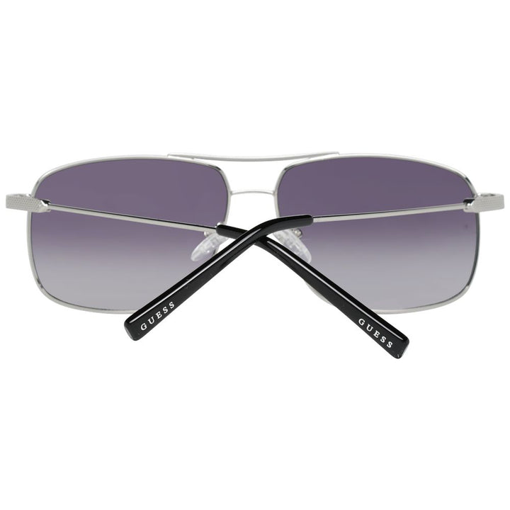 Guess Silver Men Sunglasses