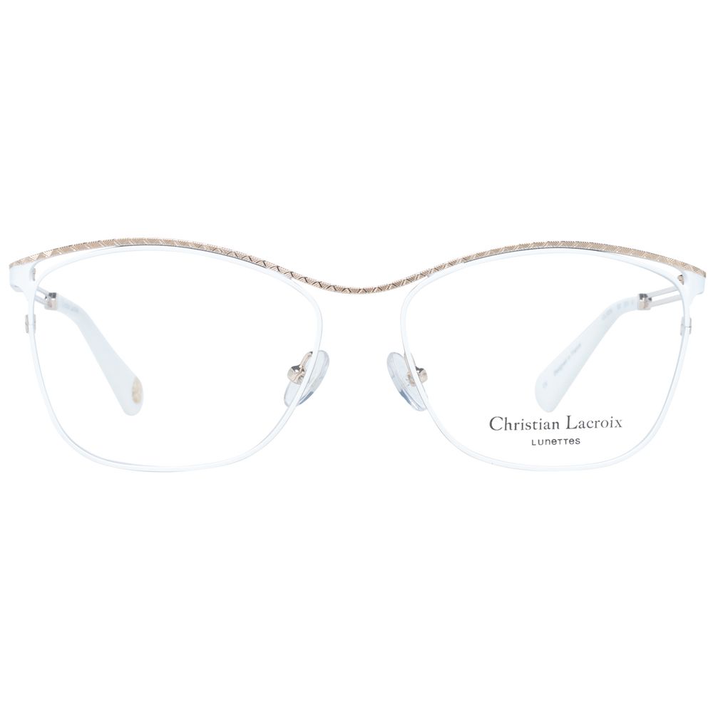 Christian Lacroix White Women Optical Frames