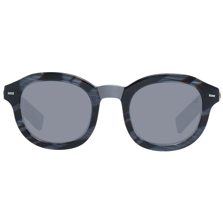 Zegna Couture Blue Men Sunglasses