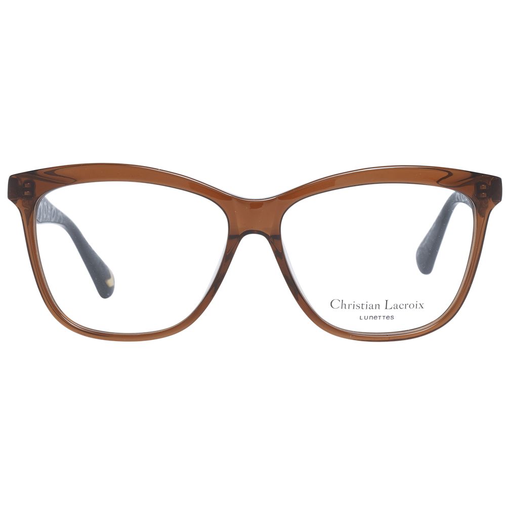 Christian Lacroix Brown Women Optical Frames