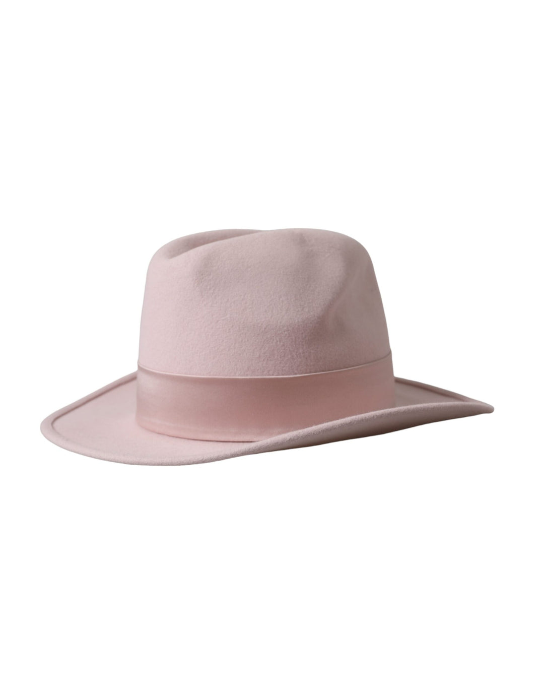 Dolce & Gabbana Pink Rabbit Fedora Trilby Women Hat