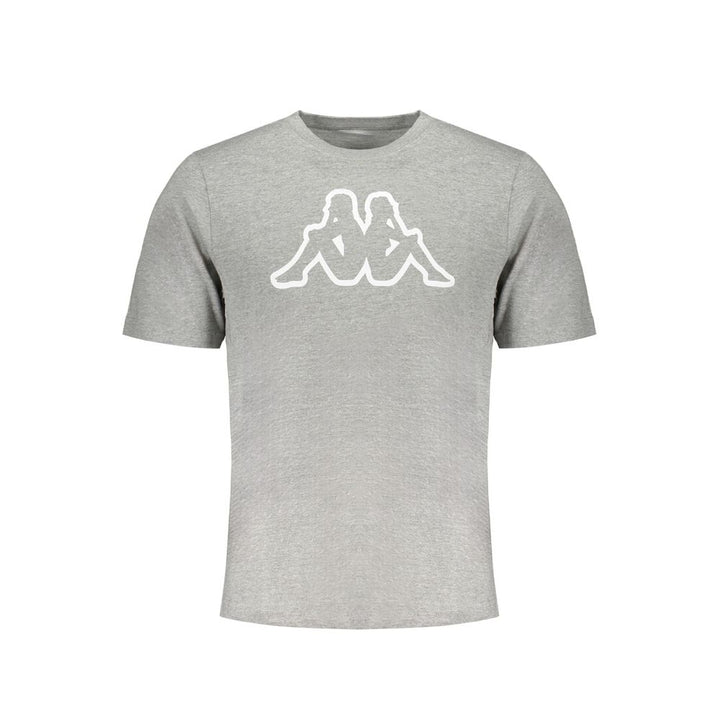 Kappa Gray Cotton T-Shirt