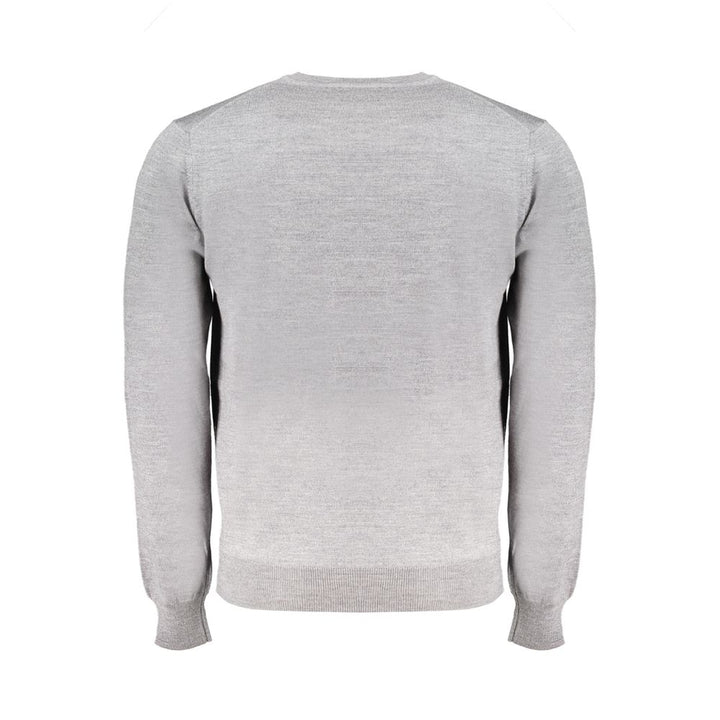 Harmont & Blaine Gray Wool Sweater