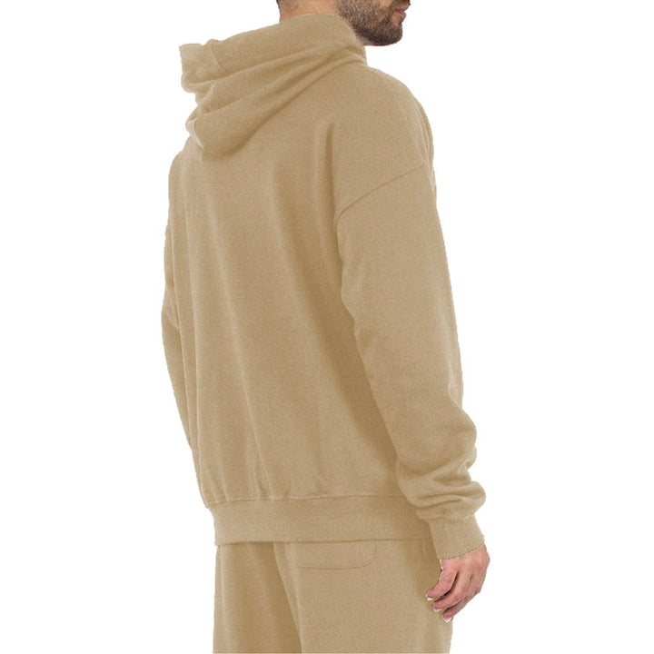 Comme Des Fuckdown Beige Cotton Sweater