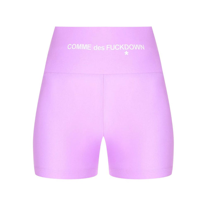 Comme Des Fuckdown Purple Polyester Short