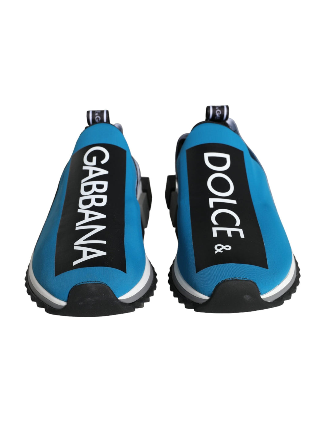 Dolce & Gabbana Blue Logo Low Top Sorrento Men Sneakers Shoes