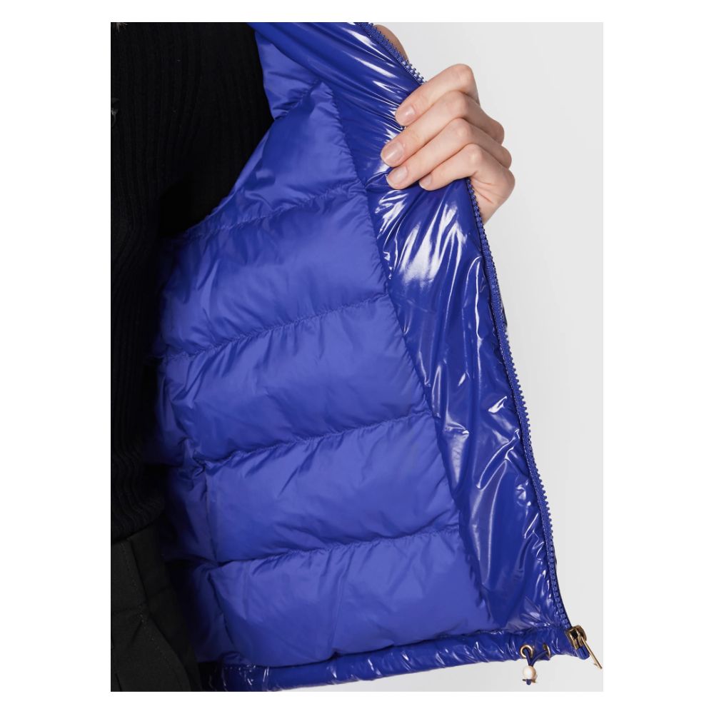 PINKO Blue Nylon Jackets & Coat