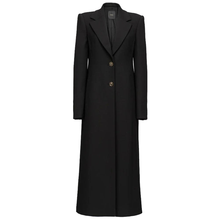 PINKO Black Wool Jackets & Coat