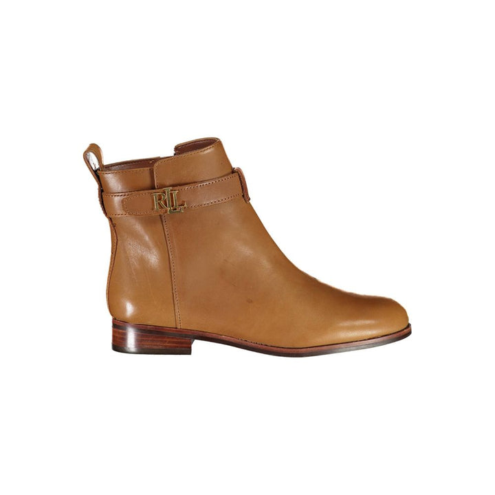 Ralph Lauren Brown Polyester Boot