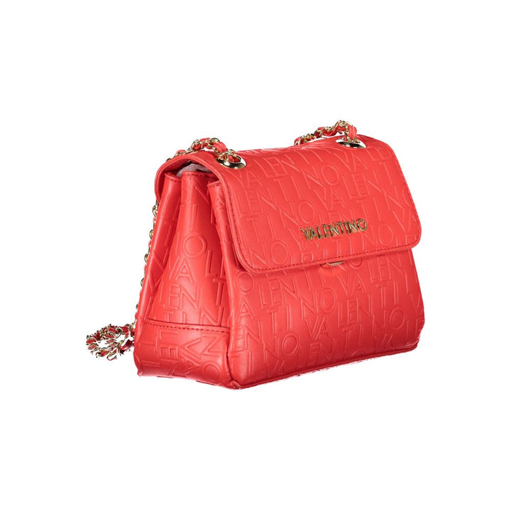 Valentino Bags Red Polyethylene Handbag