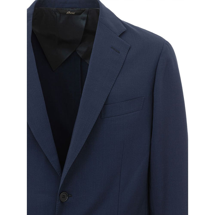 Brioni Blue Wool Blazer