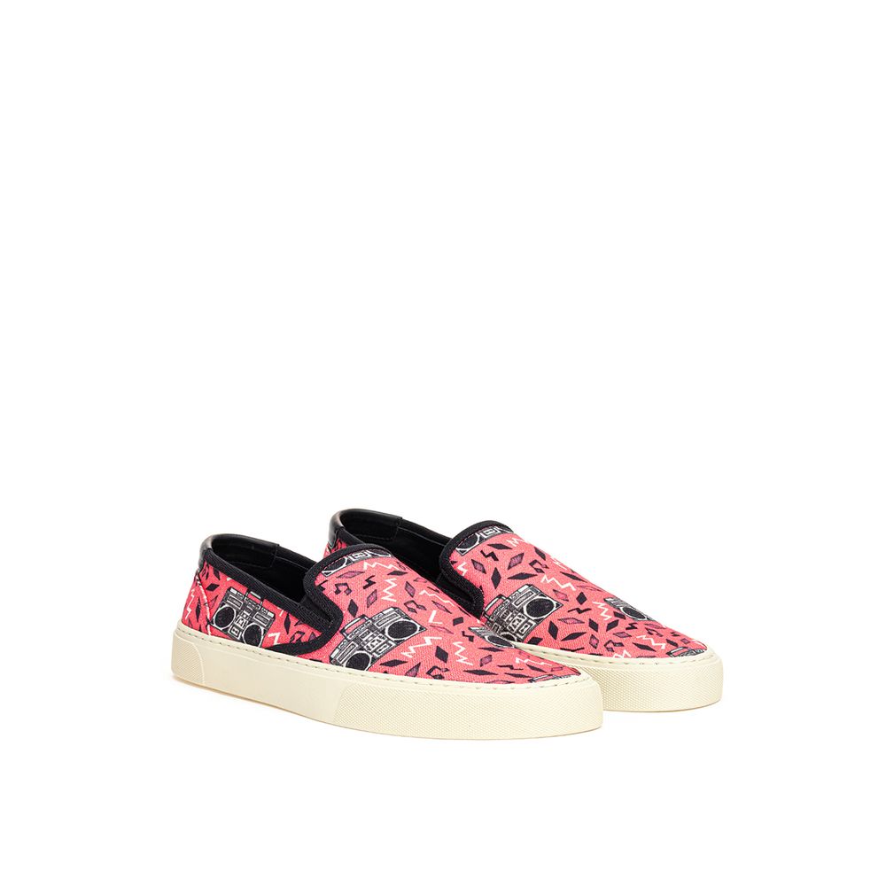 Saint Laurent Pink Cotton Sneaker