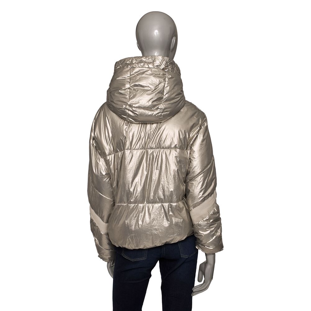 Baldinini Trend Silver Polyester Women Jacket