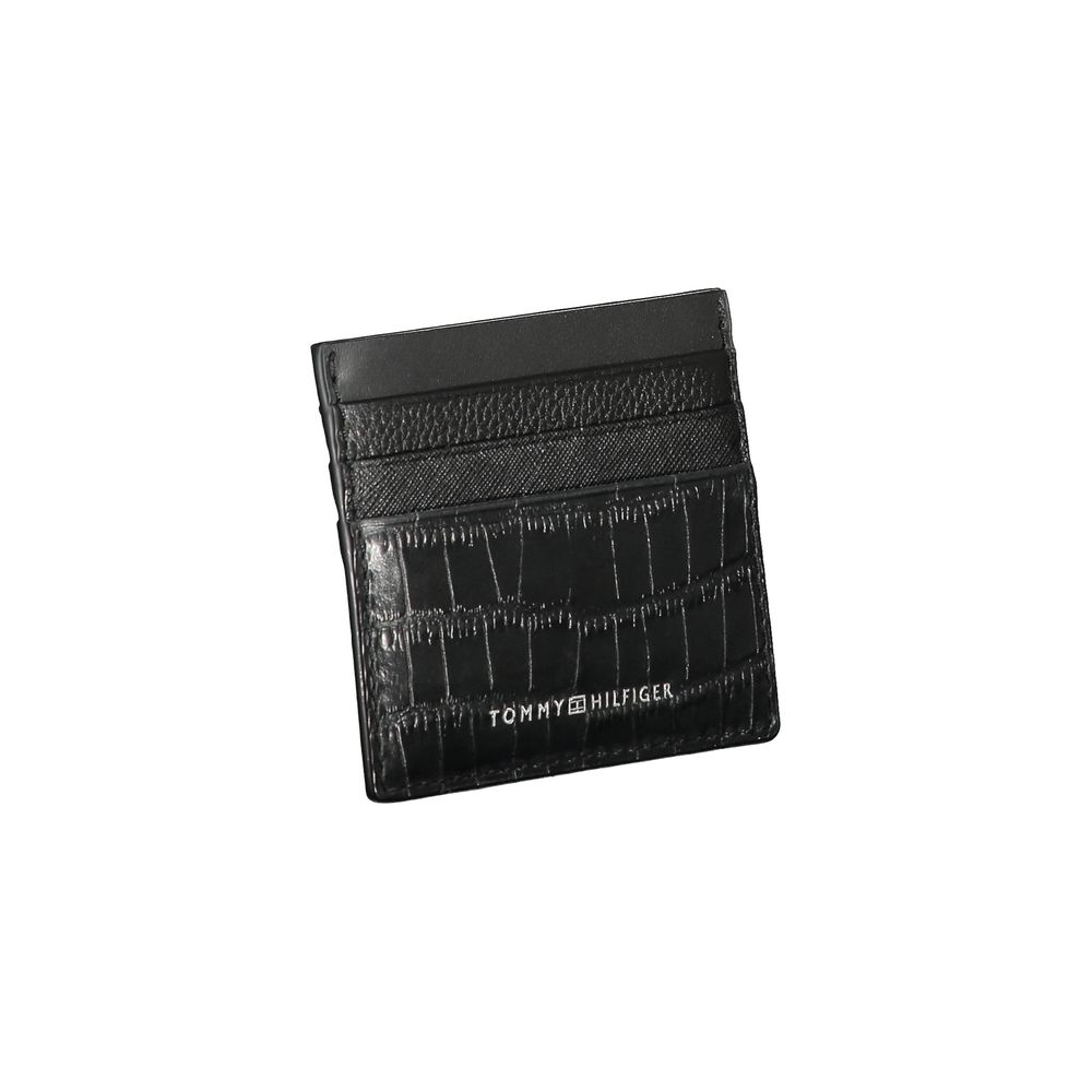 Tommy Hilfiger Black Leather Wallet