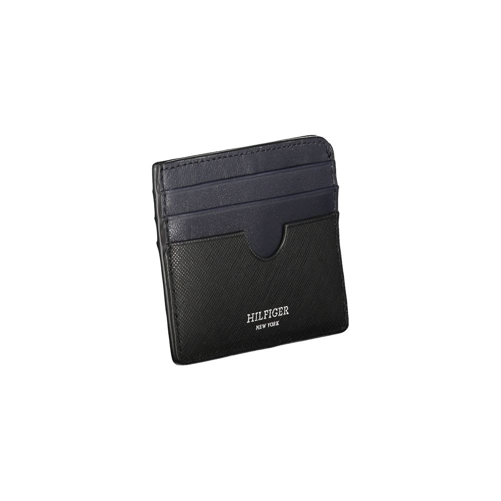 Tommy Hilfiger Black Leather Wallet