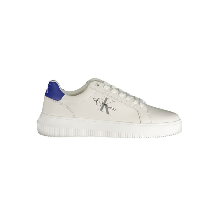 Calvin Klein White Polyester Sneaker