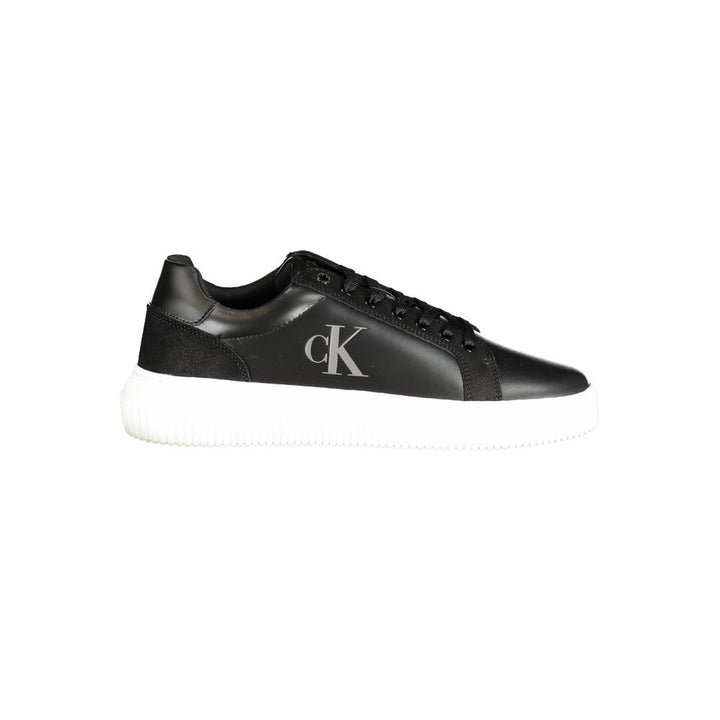 Calvin Klein Black Polyester Sneaker