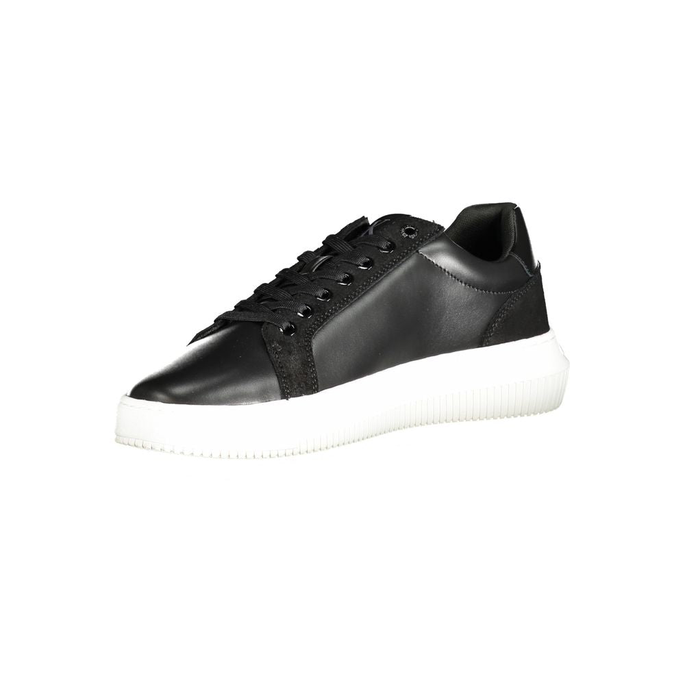 Calvin Klein Black Polyester Sneaker