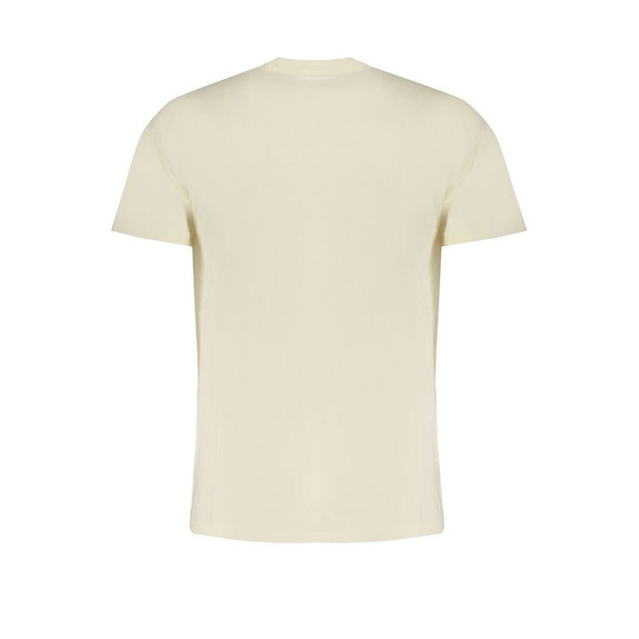 Fila Beige Cotton Men T-Shirt