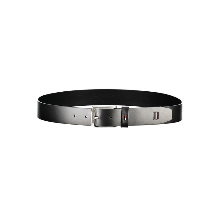 Tommy Hilfiger Black Leather Belt