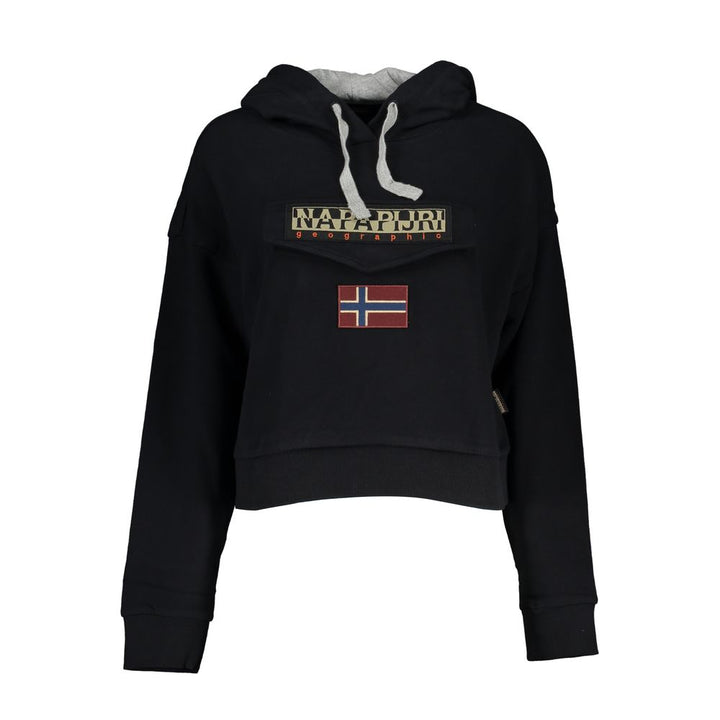 Napapijri Black Cotton Women Sweater