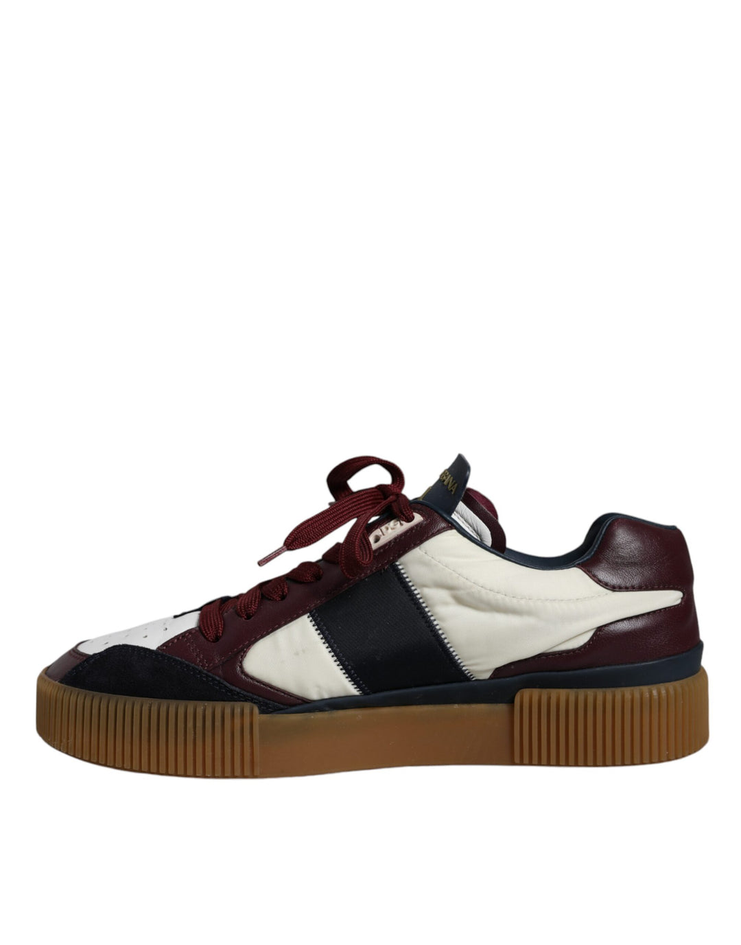 Dolce & Gabbana Multicolor Miami Leather Low Top Sneakers Shoes