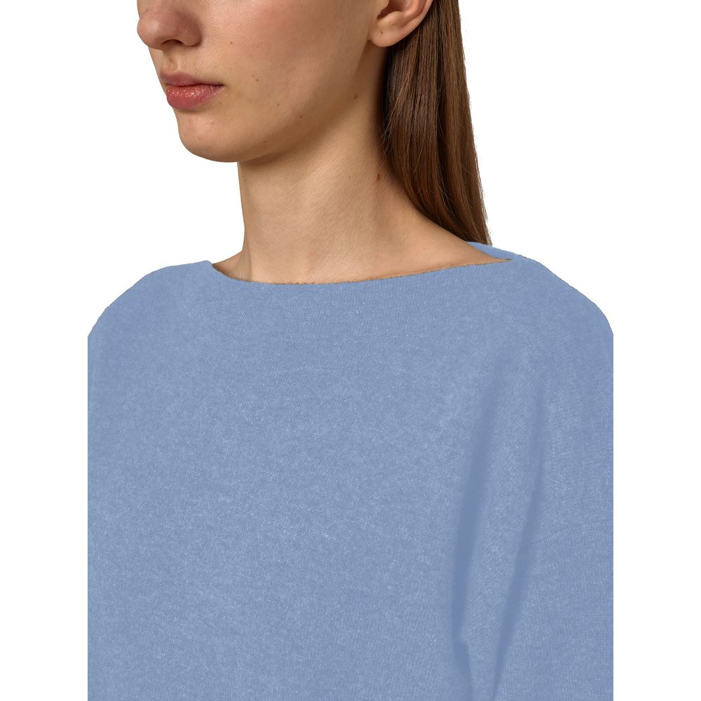 Alpha Studio Light Blue Cashmere Sweater