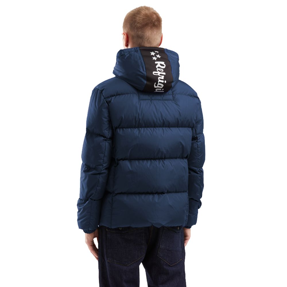 Refrigiwear Blue Nylon Jacket