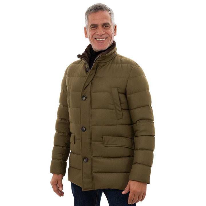 Herno Green Viscose Jacket