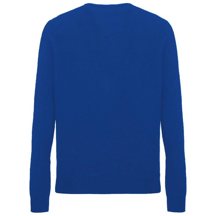 Malo Blue Cashmere Sweater